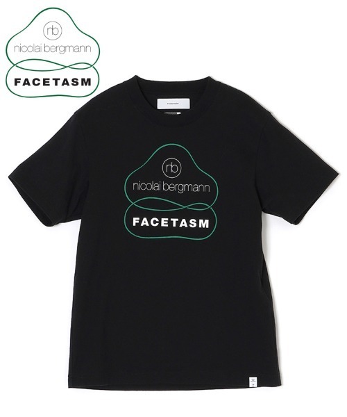 【FACETASM】FACETASM x Nicolai Bergmann TEE / ブラック [