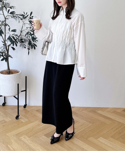 シャーリングビスチェシャツ（シャツ/ブラウス）｜INGNI（イング）の