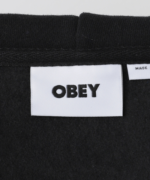 OBEY(オベイ)の「【OBEY / オベイ】CHANCE ZIP HOOD 1124600 27-25P(パーカー・レディース・ブラック/ブルー系その他・MEDIUM/SMALL)」の12枚目の写真