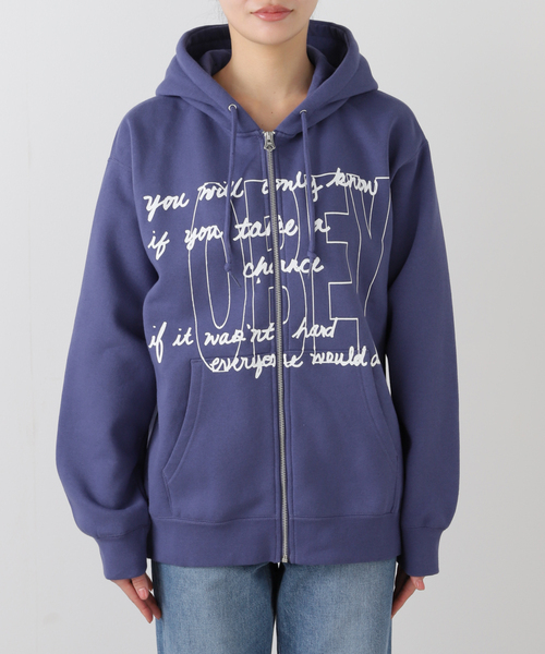 セール】【OBEY / オベイ】CHANCE ZIP HOOD 1124600 27-25P