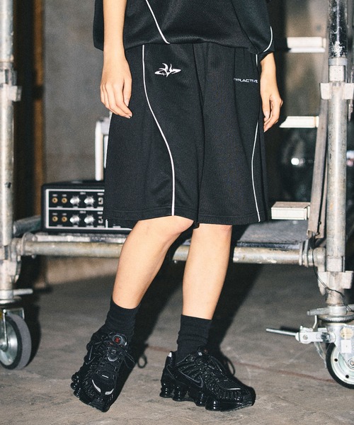 MSG(エムエスジー)の「パイピングオーバーサイズスウェット ショーツ ハーフパンツ【UNISEX】(スウェットパンツ・メンズ・ピンク/ブラック系/ブラック/ワイン/アッシュ/レオパード/リアルツリーカモ・S/M/L/XL)」の19枚目の写真