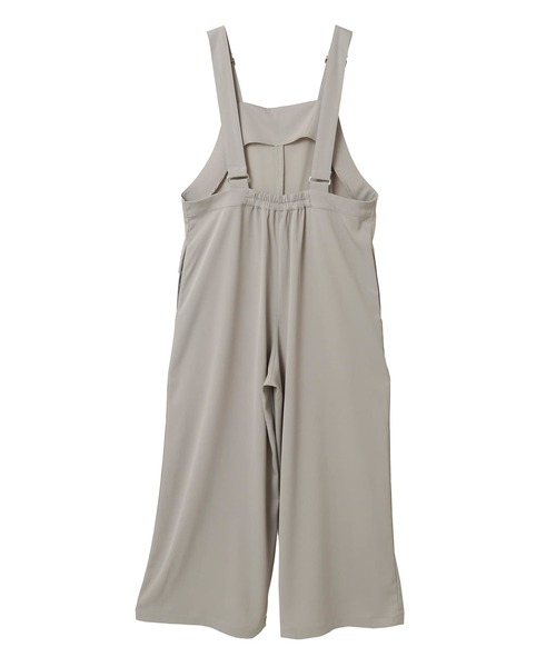 MELROSE claire(メルローズ クレール)の「【エステルストレッチジョーゼットサロペット】(サロペット/オーバーオール・レディース・ブラック/グレイッシュベージュ・FREE)」の6枚目の写真