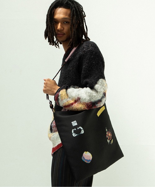 STOF（ストフ）の「STOF/ストフ/Leather pocket big roll bag