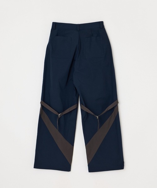 BEEDEN（ビーデン）の「HIGHT WAIST STRIGHT PANTS（その他パンツ・レディース・カーキ/ネイビー・SMALL/MEDIUM）」の13枚目の写真