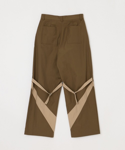 BEEDEN（ビーデン）の「HIGHT WAIST STRIGHT PANTS（その他パンツ・レディース・カーキ/ネイビー・SMALL/MEDIUM）」の17枚目の写真