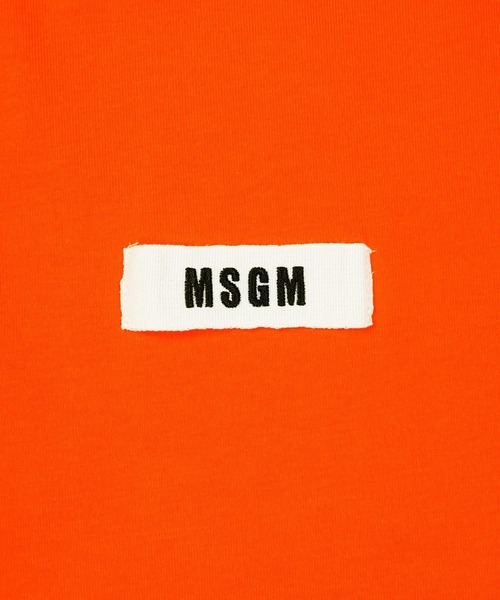 MSGM(エムエスジーエム)の「バックコンシャス Tシャツワンピース(ワンピース・レディース・ブラック/レッド・S)」の4枚目の写真