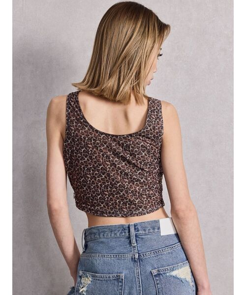 GYDA(ジェイダ)の「Mix material コルセットデザイントップス(タンクトップ・レディース・オフホワイト/ブラック/その他1・FREE)」の19枚目の写真