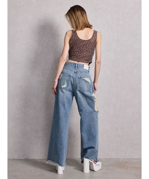 GYDA(ジェイダ)の「Mix material コルセットデザイントップス(タンクトップ・レディース・オフホワイト/ブラック/その他1・FREE)」の21枚目の写真