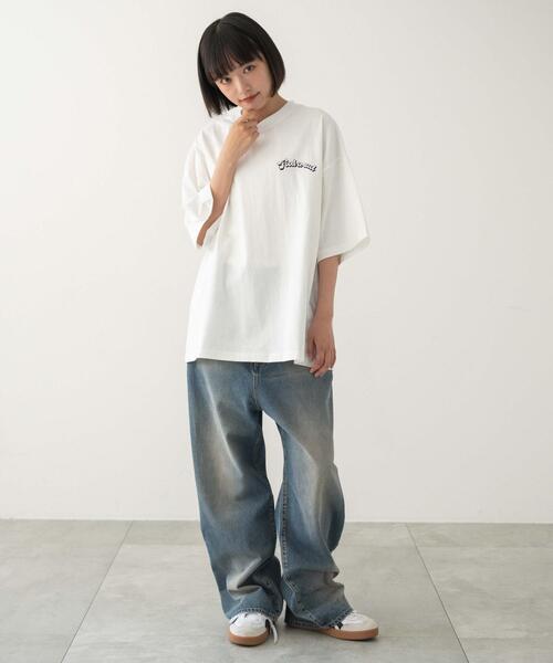 NEW JACK（ニュージャック）の「∴WEGO/別注NEWJACKグラフィックT（Tシャツ/カットソー・メンズ・ブラック/アッシュグレー/スミクロ/ホワイト・MEDIUM/LARGE）」の6枚目の写真