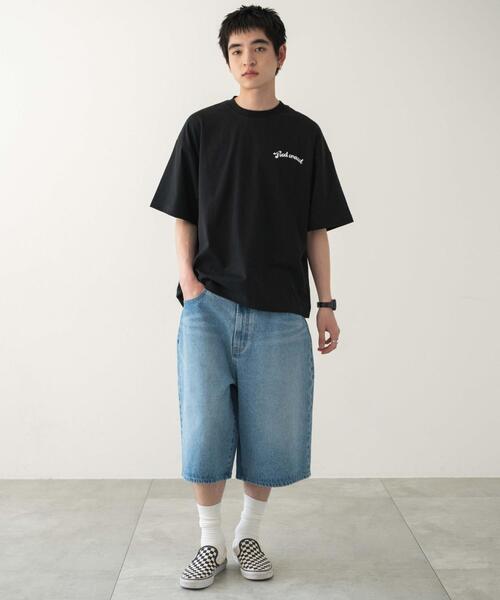 NEW JACK（ニュージャック）の「∴WEGO/別注NEWJACKグラフィックT（Tシャツ/カットソー・メンズ・ブラック/アッシュグレー/スミクロ/ホワイト・MEDIUM/LARGE）」の7枚目の写真