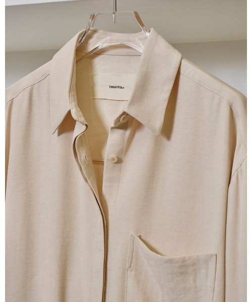 TODAYFUL Backsatin Pocket Shirts 12510417（シャツ/ブラウス