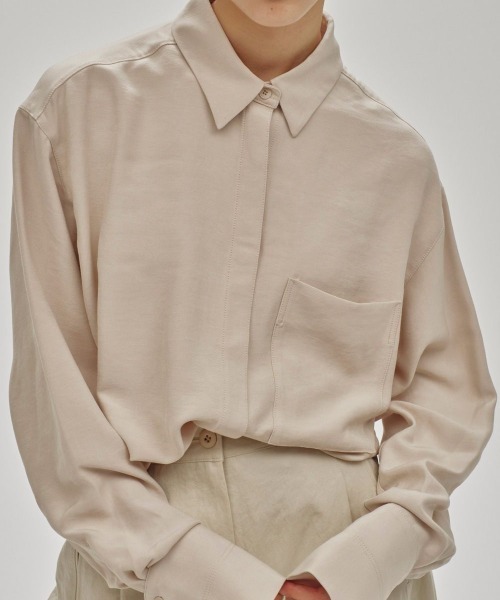 TODAYFUL Backsatin Pocket Shirts 12510417（シャツ/ブラウス