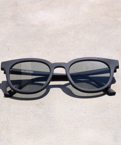 GLOSTER（グロスター）の「【GLOSTER/グロスター】マット加工 フラットサングラス カラーレンズ（サングラス・メンズ・ロイヤルブルー/チャコールグレー/ダークブラウン/ブラック/ダークグリーン・FREE）」の9枚目の写真