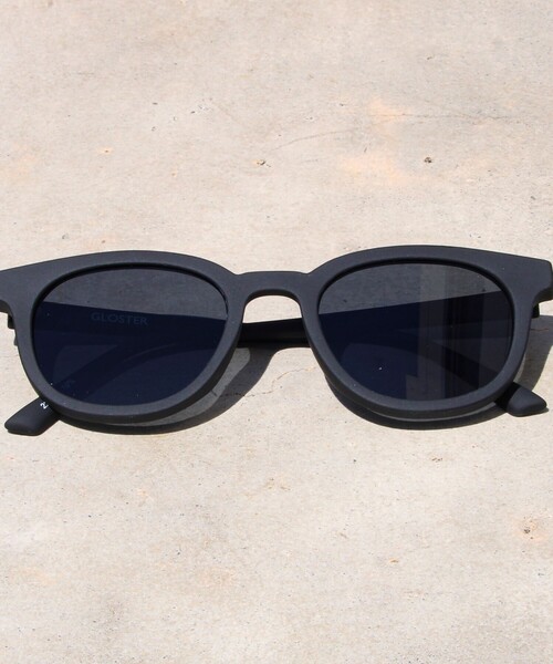 GLOSTER（グロスター）の「【GLOSTER/グロスター】マット加工 フラットサングラス カラーレンズ（サングラス・メンズ・ロイヤルブルー/チャコールグレー/ダークブラウン/ブラック/ダークグリーン・FREE）」の10枚目の写真