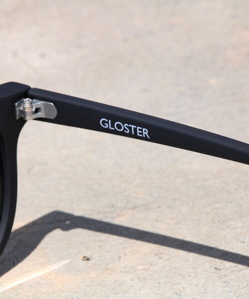 GLOSTER（グロスター）の「【GLOSTER/グロスター】マット加工 フラットサングラス カラーレンズ（サングラス・メンズ・ロイヤルブルー/チャコールグレー/ダークブラウン/ブラック/ダークグリーン・FREE）」の12枚目の写真