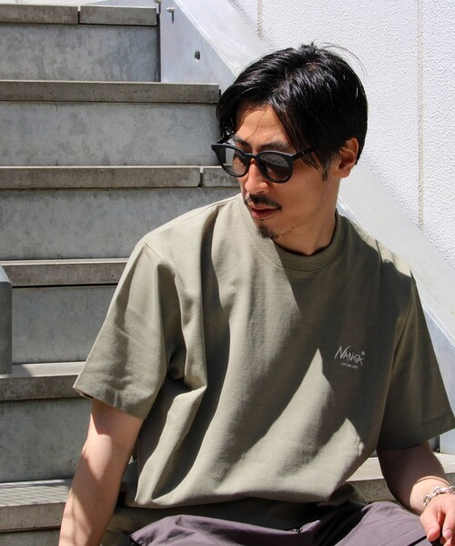 GLOSTER（グロスター）の「【GLOSTER/グロスター】マット加工 フラットサングラス カラーレンズ（サングラス・メンズ・ロイヤルブルー/チャコールグレー/ダークブラウン/ブラック/ダークグリーン・FREE）」の18枚目の写真