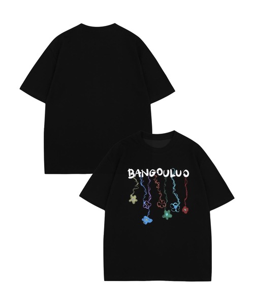 カラフルフラワーチャームTシャツ（Tシャツ/カットソー）｜HOOK