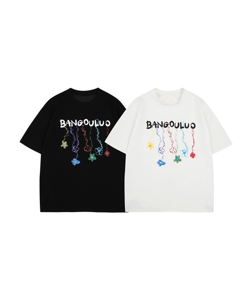 【Paragraph】★関税込★アメージングフラワーTシャツ 楽天市場】【30%OFFセール】 ビッグ フラワー Tシャツ 花柄 刺繍