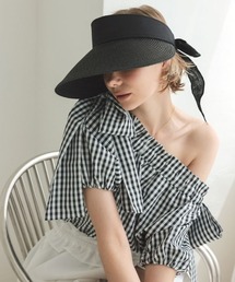 DONOBAN | ラフィアサンバイザー(キャップ)