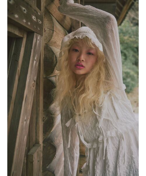 merry jenny ribbonレースワンピース merry jenny（メリージェニー）の「ribbonレースワンピース