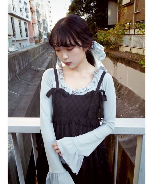 ワンピース AND MARY Rojina ribbon dress ANDMARY】Rojina ribbon dress
