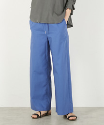 MELROSE claire | 【レーヨンリネンイージーストレートパンツ】(その他パンツ)