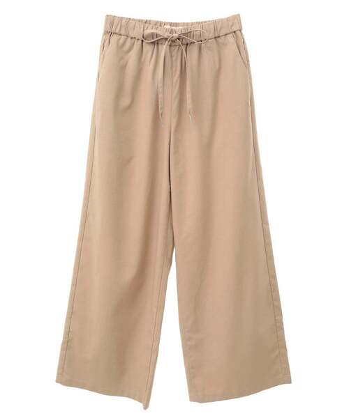 MELROSE claire(メルローズ クレール)の「【レーヨンリネンイージーストレートパンツ】(その他パンツ・レディース・ベージュ/コーラルピンク/ブラウン/ブルー・2/3)」の11枚目の写真
