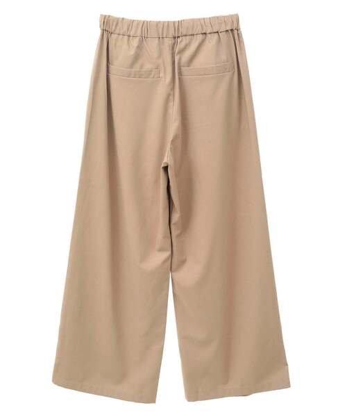 MELROSE claire(メルローズ クレール)の「【レーヨンリネンイージーストレートパンツ】(その他パンツ・レディース・ベージュ/コーラルピンク/ブラウン/ブルー・2/3)」の12枚目の写真