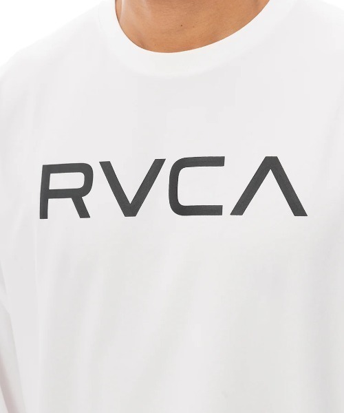 RVCA（ルーカ）の「【RVCA/ルーカ】25SS ESCAPE SFLT/水陸両用UVケア長袖ラッシュガード・サーフロンT(水着)（ラッシュガード・メンズ・ブラック/ホワイト・SMALL/LARGE/MEDIUM）」の3枚目の写真