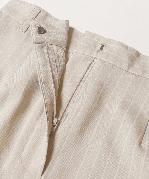 coca（coca）（コカ）の「【WEB限定セール】ストライプIラインスカート（スカート・レディース・ライトベージュ/ブルー・S/M/L）」の15枚目の写真