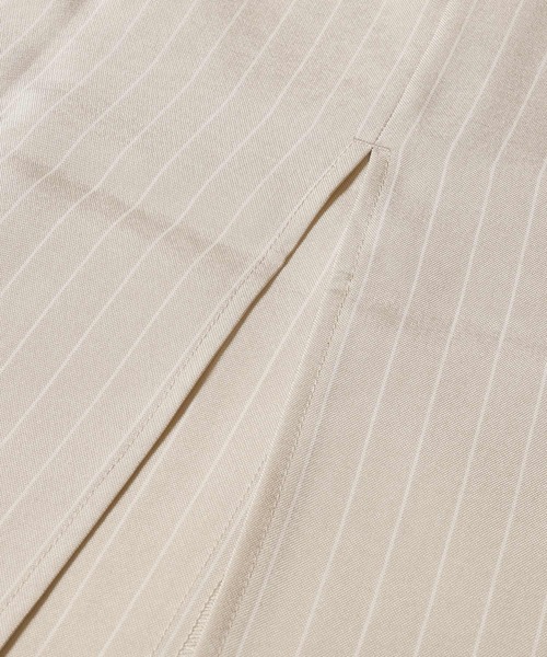 coca（coca）（コカ）の「【WEB限定セール】ストライプIラインスカート（スカート・レディース・ライトベージュ/ブルー・S/M/L）」の13枚目の写真