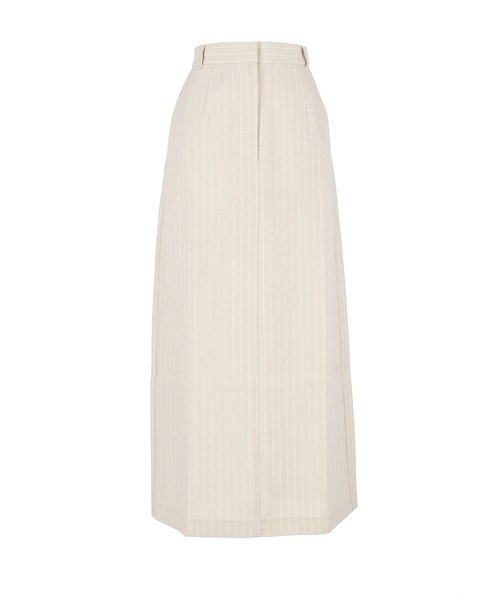 coca（coca）（コカ）の「【WEB限定セール】ストライプIラインスカート（スカート・レディース・ライトベージュ/ブルー・S/M/L）」の11枚目の写真