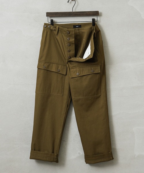 【関税込み】Spencer Badu カーキ サファリ カーゴパンツ GREEN SAFARI CARGO PANT – SPENCER BADU