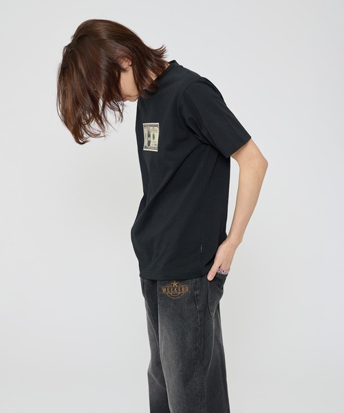 FTW(エフティダブリュー)の「Dirty Cat Dollar Tee(Tシャツ/カットソー・レディース・ホワイト/ピンク/ブラック・X-SMALL/MEDIUM/LARGE)」の19枚目の写真