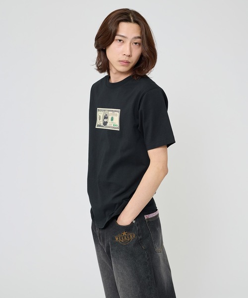 FTW(エフティダブリュー)の「Dirty Cat Dollar Tee(Tシャツ/カットソー・レディース・ホワイト/ピンク/ブラック・X-SMALL/MEDIUM/LARGE)」の20枚目の写真