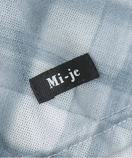 Mi-je(ミジェ)の「チェックシアー半袖インナー【韓国ファッション】(Tシャツ/カットソー・レディース・ライトブルー/ピンク・F)」の9枚目の写真