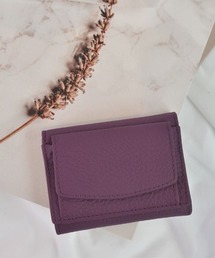 VIBGYOR Women | 【float】マシュマロタッチ コンパクト シンプル 三つ折り ミニ財布【17色展開】(財布)