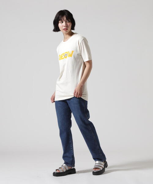 MIXTA（ミクスタ）の「MIXTA/ミクスタ　CREW NECK MEOW　Tシャツ（Tシャツ/カットソー・レディース・ナチュラル・S）」の13枚目の写真