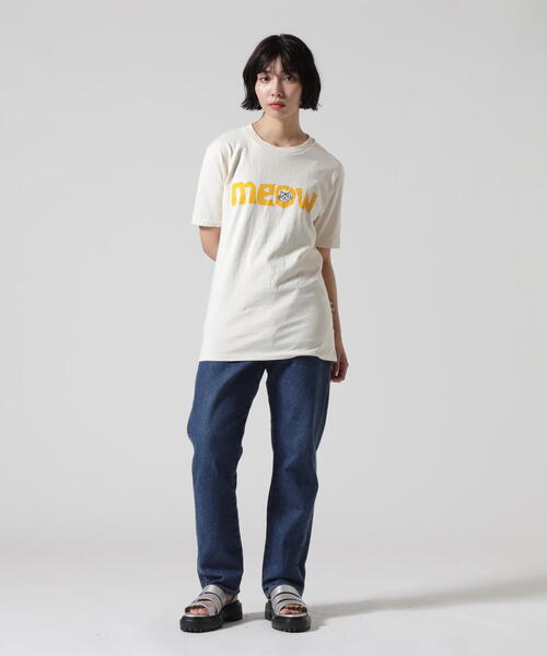 ミクスタ MEOW SS CREWNECK T-SHIRTS Mixta 2025春夏新作 レディース メンズ 国内正規品 ミクスタ MEOW SS CREWNECK T-SHIRTS Mixta 2025春夏新作