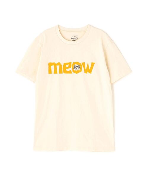 tシャツ MIXTA/ミクスタ　CREW NECK MEOW　Tシャツ レディース MIXTA/ミクスタ CREW NECK MEOW Tシャツ（Tシャツ/カットソー