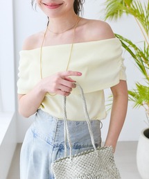 La boutique BonBon | 【美人見えカットソー】オフショルテレコカットソー(Tシャツ/カットソー)