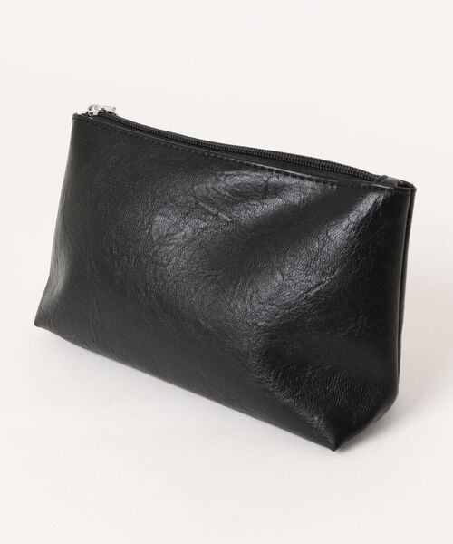 CURI BISCUI（キュリ　ビスキュイ）の「2ポーチセット ワンハンドルバッグ（トートバッグ・レディース・ブラック/シルバー/モカ・FREE）」の7枚目の写真