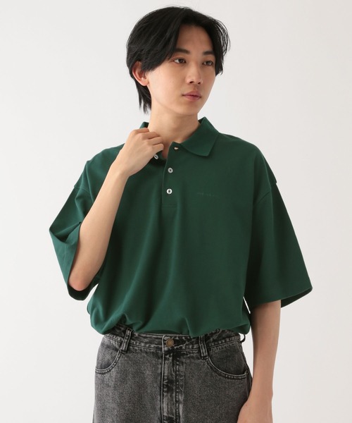 GLOBAL WORK(グローバルワーク)の「ロゴ刺繍ポロシャツ/AND YUA ANY/499715(ポロシャツ・キッズ・ホワイト系8/ダークグリーン・160cm/170cm)」の20枚目の写真