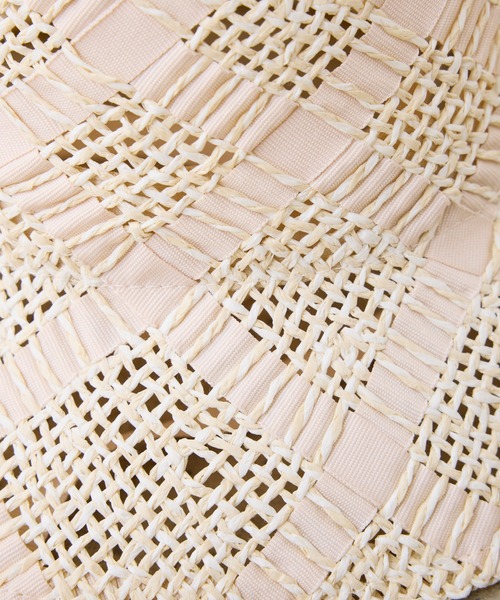 CIAOPANIC TYPY（チャオパニックティピー）の「【Aguni】紐付きペーパーHAT（ハット・レディース・ブラウン/オフホワイト/ブラック・ONE SIZE）」の8枚目の写真