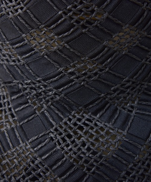 CIAOPANIC TYPY（チャオパニックティピー）の「【Aguni】紐付きペーパーHAT（ハット・レディース・ブラウン/オフホワイト/ブラック・ONE SIZE）」の13枚目の写真