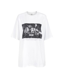 runningHIGH（ランニングハイ）の「【runningHIGH】CRASH H/S TEE / 【ランニングハイ】オーバーサイズクラッシュプリント半袖Tシャツ（Tシャツ/カットソー）」