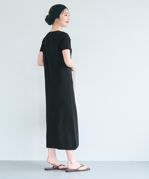 coca(coca)(コカ)の「ニットロングワンピース(ワンピース・レディース・ブラック/その他1・S/M/L)」の12枚目の写真