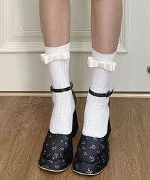 DIAVEL（ディアベル）の「レディース厚底チャンキーヒールセパレートパンプス（パンプス）」