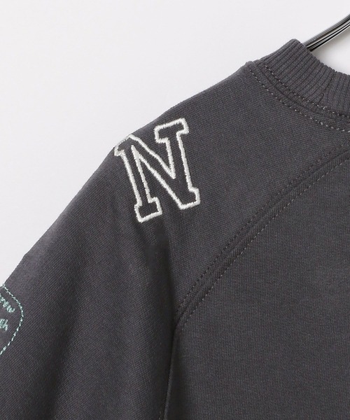 LEPSIM（レプシィム）の「【KIDS】モチーフロゴプルオーバーSS　497005（Tシャツ/カットソー・キッズ・チャコールグレー/オフホワイト/ベージュ・120/140/130）」の16枚目の写真