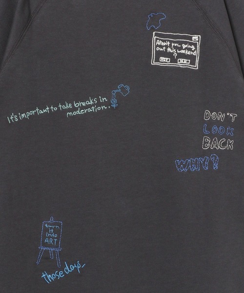 LEPSIM（レプシィム）の「【KIDS】モチーフロゴプルオーバーSS　497005（Tシャツ/カットソー・キッズ・チャコールグレー/オフホワイト/ベージュ・120/140/130）」の18枚目の写真